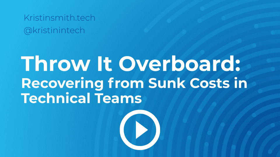 title slide for Throw It Overboard Talk